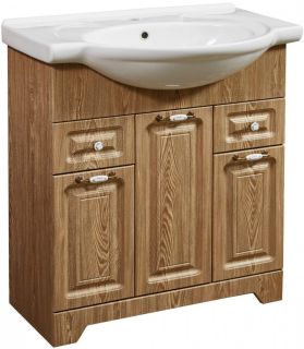 Тумба под раковину Stella Polar Кармела 75см карпатская ель SP-00000179